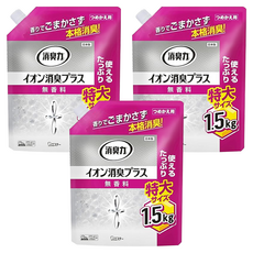 ST 雞仔牌 消臭力 三重離子消臭晶球 大補充包 無香, 1.5kg, 3包