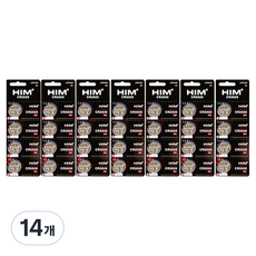 힘 건전지 3V CR2025, 4개입, 14개