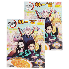 丸美屋 鬼滅之刃 甘口速食咖哩 豬肉玉米口味, 160g, 2盒