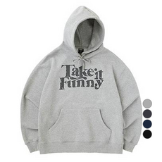 URBANAGE 男女通用Take It Funny Over連帽T恤