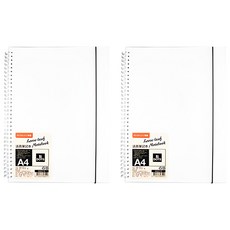 PENROTE 筆樂 點點活頁筆記本 A4,白色,2本