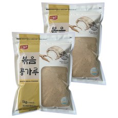 청은에프엔비 볶음콩가루, 2개, 1kg