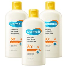 더마비 에브리데이 선블록 SPF50+ PA++++, 200ml, 3개