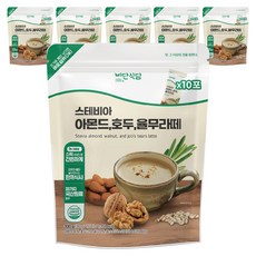 비단식당 스테비아 아몬드 호두 율무라떼 10p, 300g, 6개