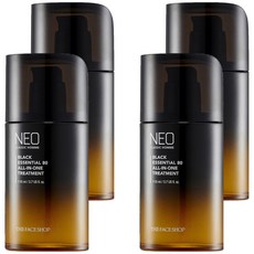 THE FACE SHOP 菲詩小舖 Neo Classic Homme Black Essential 80 多效合一護理液, 110ml, 4個