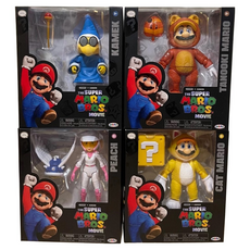 jakks PACIFIC 瑪利歐電影 5吋珍藏公仔4件組 W2, 1組