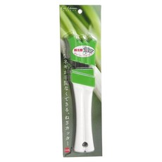 KAI 貝印 House 切蔥器 不鏽鋼刀片 ABS樹脂 日本製造, 白色 + 綠色 + 銀色, 1個