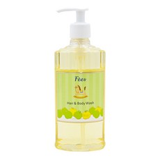 Fees BEBE 嬰兒柔護洗髮沐浴精 蘋果香, 300ml, 1瓶