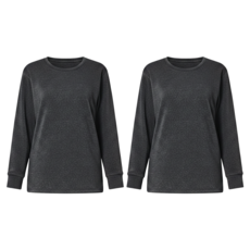 MI MI LEO MIT厚刷毛保暖衣2入組