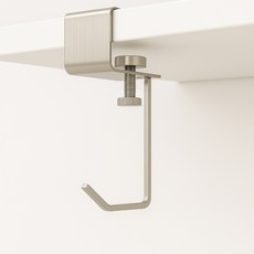 Jeepsaram 不鏽鋼多用途置物架香蕉掛架, 銀色, 1個