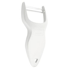 AMBROGIO SANELLI 山里尼 馬鈴薯削皮刨刀 膠柄, 白色, 1個