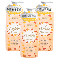 水平衡 香水潤護髮乳 複合式多層次長效香氛 三重柔順滋養配方, 700g, 3瓶