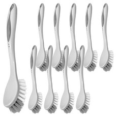 Sol & Soul 舒適握把多用途清潔刷, 10個, 混合顏色