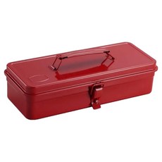 TOYO STEEL 東洋鋼鐵 方型提把式鋼製單層收納工具箱 T-320 日本製造, 790g, 1個