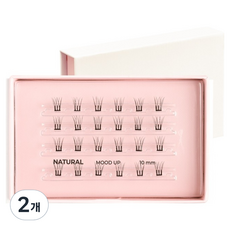 Ollio 免膠假睫毛單包 自然款 S, 2個, 黑色