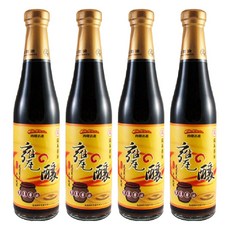 瑞春醬油 甕釀黑豆醬油, 日曬120天古法陶缸釀製, 420ml, 4瓶
