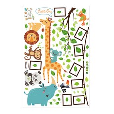 裝飾壁貼, 動物相框 多色