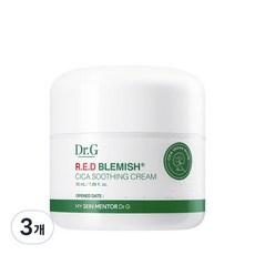 닥터지 레드 블레미쉬 시카 수딩 크림, 50ml, 3개
