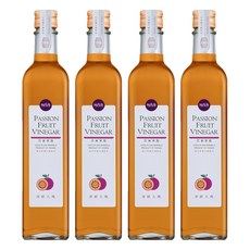 HSU'S LEGEND 潭酵天地 橡木桶純釀造水果醋 百香果, 4個, 500ml