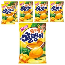 ORION 好麗友 芒果椰子果肉口感軟糖, 6包, 67g