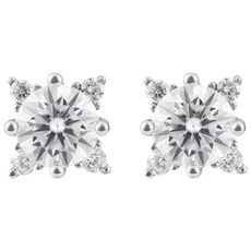 MARIGOLD 美爾朵 極光之謎 4爪莫桑鑽耳環 2KMD2040007300