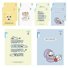 PENPIA 800 小學作文簿 裝訂筆記本, 隨機出貨, 10個