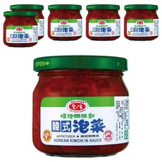 愛之味 韓式泡菜, 190g, 6罐