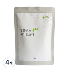 蘇打學校二加小蘇打, 3kg, 4個