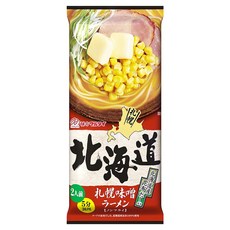 MARUTAI 丸太 北海道札幌味噌拉麵 2人份 216g, 1個