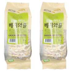 Organic Story 糙米餅 蔬菜口味, 65g, 2個