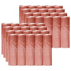 BangJiaShi 幫家適 彩色平口垃圾袋 透明垃圾袋 清潔袋 45 x 50cm 5捲 4包, 10L, 2組