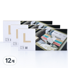 담다 수납이 간편한 뽑아쓰는 위생백, 대(L), 100개, 12개