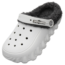 paperplaneskids 兒童雙層氣墊毛絨拖鞋涼鞋