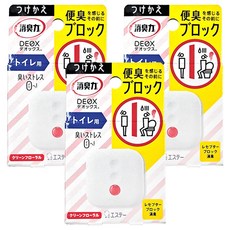 ST 雞仔牌 消臭力 DEOX 浴廁淨味補充劑, 6ml, 3個, 潔淨花香