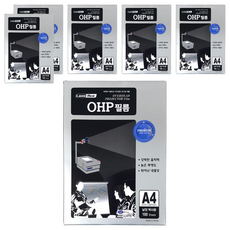 Lami Ace OHP透明膠片複印紙 100mic 100張, A4, 6包