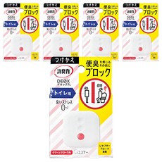 ST 雞仔牌 消臭力 DEOX 浴廁淨味補充劑, 6ml, 5個, 潔淨花香