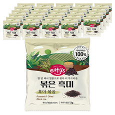 DOORI DOORI Ethers熱風烘烤炒黑米, 12g, 100個