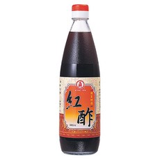 工研 紅酢 590ml - 上等糯米古法釀造 適用於各式羹湯佳餚與海鮮料理, 1瓶