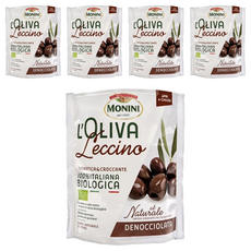 MONINI Oils 無籽油橄欖直立袋, 150g, 5個