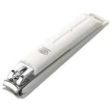 777 모노톤 부드럽게 잘리는 튐방지 튼튼한 발톱깎이, 1개, 화이트