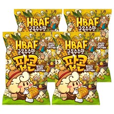 HBAF 烤玉米味爆米花, 4個, 80g