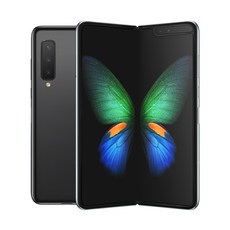 삼성전자 갤럭시 폴드 5G 휴대폰 SM-F907N, 코스모스 블랙, 512GB