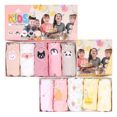 CHARACTOPIA 女童用 可愛款5件 + 水果蘇打款5件 純棉三角內褲組