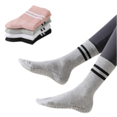 紐克亞運動 皮拉提斯襪 防滑瑜珈襪 4件組