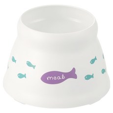 Richell 利其爾 好食寬底貓碗SS，寬底防翻，減輕頸椎壓力，寵物貓咪適用, 1個, 不適用