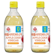 OTTOGI 不倒翁 蘋果醋, 345ml, 2個