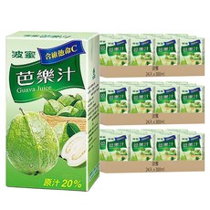 波蜜 含維他命C 芭樂汁 24入, 300ml, 72入