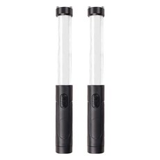 교통 통제 320 신호 경광봉, 2개, 백색