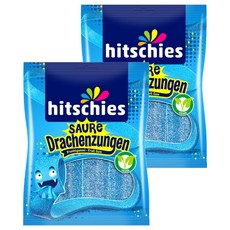 Hitch&#39;s Blue Sour Drachen Gummy Chewing Jelly, 2包, 125g