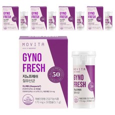 gyno-fresh 女性私密護理益生菌膠囊, 30顆, 5.2g, 5盒